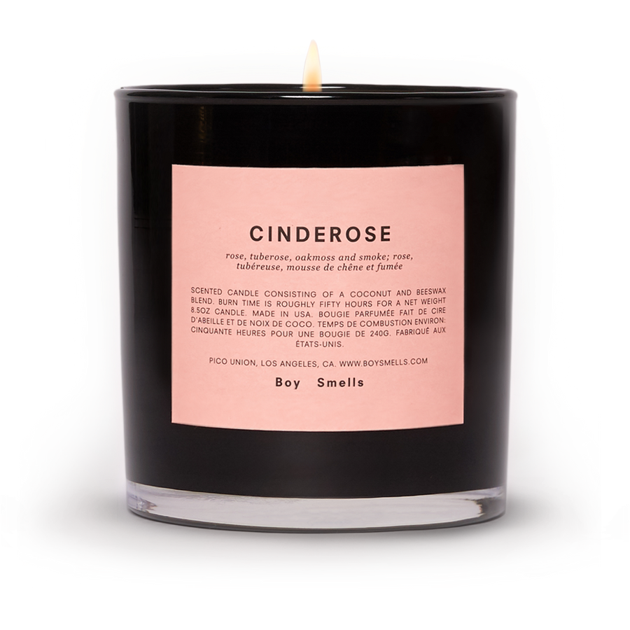 CINDEROSE Candle - Boy Smells