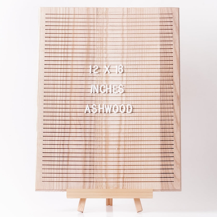 Ash Wood Letter Board